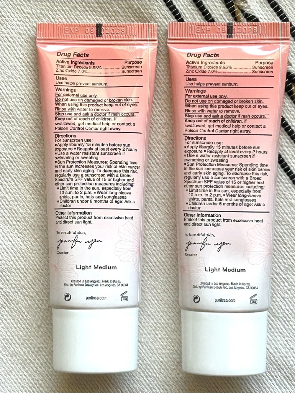 Pürlisse Ageless Glow Serum BB Cream SPF 40 (2-Pack) NEW Sealed EXP 09/2028